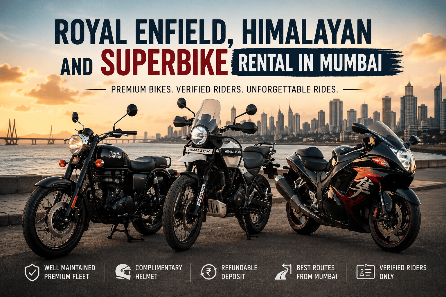Bike hire in Mumbai